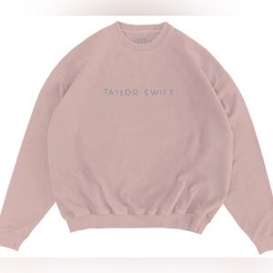 Taylor Swift 1989 (Taylor's Version) Pink Photo Crewneck Sweatshirt Size L